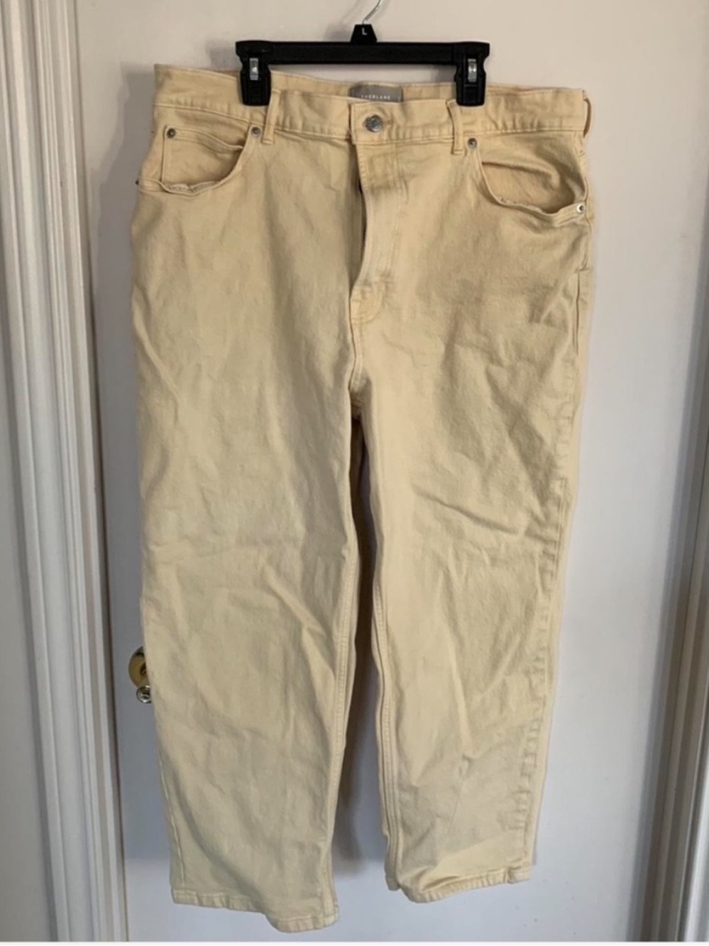 Yellow Everlane Way High Jeans